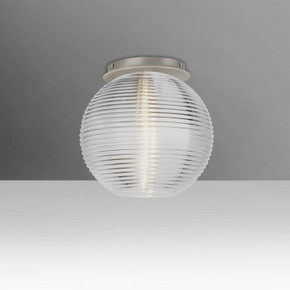Flush Mounts Glass Down by Besa ( 74 | 461600C-LED-SN Besa Kristall 8 Ceiling ) 