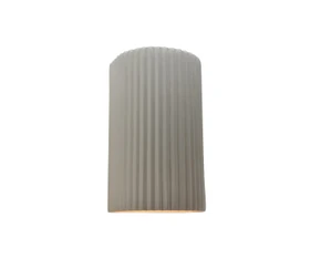 Exterior Wall Mt./Flush by Justice Designs ( 102 | CER-5740W-MAT Ambiance ) 