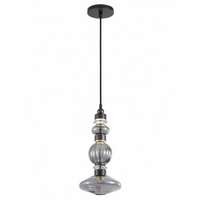 Mini Pendants Glass Down by Avenue Lighting ( 192 | HF7901-BK Avra ) 