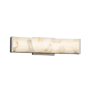 Bathroom Fixtures Cylindrical / Linear by Justice Designs ( 102 | ALR-8601-NCKL Alabaster Rocks ) 