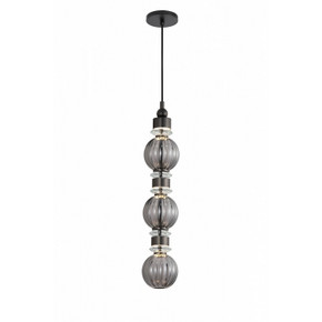 Mini Pendants Glass Down by Avenue Lighting ( 192 | HF7903-BK Avra ) 