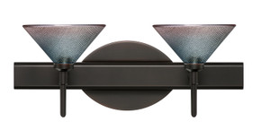 Bathroom Fixtures Two Lights by Besa ( 74 | 2SW-117691-BR Kona ) 
