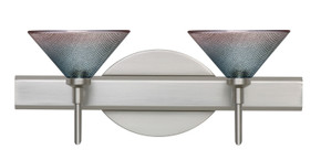 Bathroom Fixtures Two Lights by Besa ( 74 | 2SW-117691-SN Kona ) 