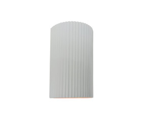 Exterior Wall Mt./Flush by Justice Designs ( 102 | CER-5740W-WTWT Ambiance ) 