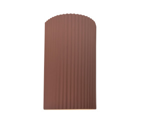 Sconces Pocket by Justice Designs ( 102 | CER-5745-CLAY Ambiance ) 