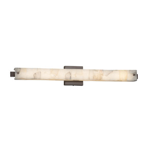 Bathroom Fixtures Cylindrical / Linear by Justice Designs ( 102 | ALR-8685-DBRZ Alabaster Rocks ) 