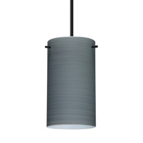 Mini Pendants Glass Down by Besa ( 74 | B-4404TN-BK Besa Stilo 7 Pendant ) 