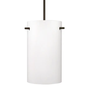 Mini Pendants Glass Down by Besa ( 74 | 1JC-400507-LED-BR Besa Tamburo 5 Pendant ) 