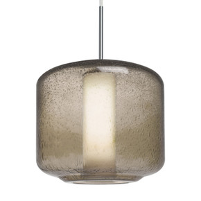 Mini Pendants Glass Down by Besa ( 74 | J-NILES10SO-LED-SN Besa Niles 10 Pendant ) 