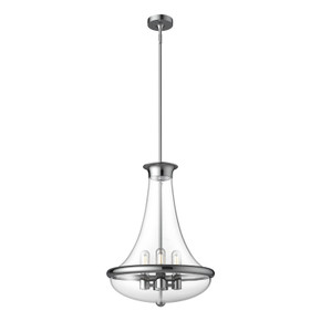 Foyer/Hall Lanterns Glass w/Frame by Alora ( 452 | PD464018CH Marcel ) 
