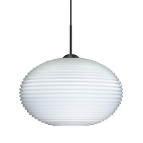 Mini Pendants Glass Down by Besa ( 74 | J-491207-LED-BK Besa Pape 10 Pendant ) 