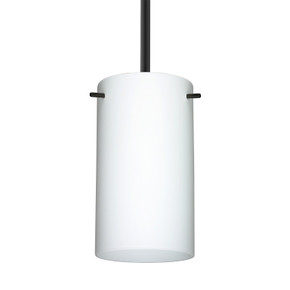 Mini Pendants Glass Down by Besa ( 74 | 1TT-440407-LED-BK Besa Stilo 7 Stem Pendant ) 