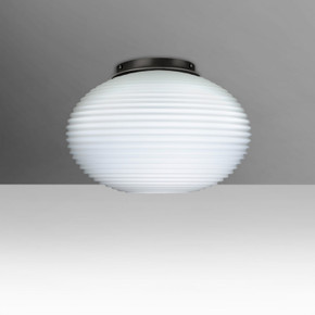 Flush Mounts Glass Down by Besa ( 74 | 491207C-BK Besa Pape 10 Ceiling ) 