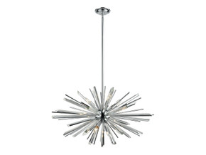 Mid. Chandeliers Starburst by Avenue Lighting ( 192 | HF8202-CH Palisades Ave. ) 