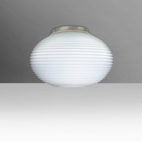Flush Mounts Glass Down by Besa ( 74 | 491207C-SN Besa Pape 10 Ceiling ) 
