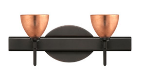 Bathroom Fixtures Two Lights by Besa ( 74 | 2SW-1758CF-BR Divi ) 
