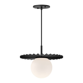 Pendants Glass Down by Alora ( 452 | PD501212MBOP Plume ) 