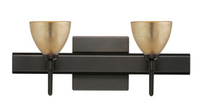 Bathroom Fixtures Two Lights by Besa ( 74 | 2SW-1758GF-BR-SQ Divi ) 