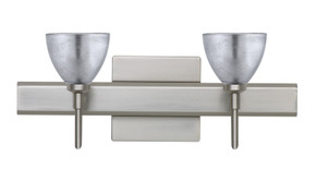Bathroom Fixtures Two Lights by Besa ( 74 | 2SW-1758SF-SN-SQ Divi ) 