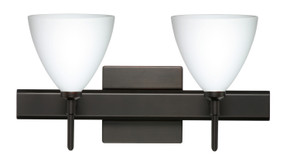 Bathroom Fixtures Two Lights by Besa ( 74 | 2SW-177907-BR-SQ Mia ) 