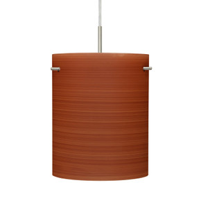 Mini Pendants Glass Down by Besa ( 74 | 1JC-4006CH-LED-SN Besa Tamburo 8 Pendant ) 