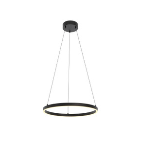 Mini Chandeliers Ring/Halo by AFX Lighting ( 162 | GLOP24L30D1BK Glo ) 