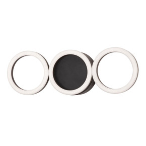 Sconces Ring Shades/Halo by AFX Lighting ( 162 | GLOS0514L30D1BK Glo ) 