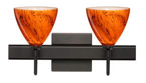 Bathroom Fixtures Two Lights by Besa ( 74 | 2SW-1779HB-BR-SQ Mia ) 