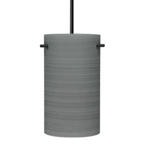 Mini Pendants Glass Down by Besa ( 74 | 1JT-4005TN-BK Besa Tamburo 5 Pendant ) 