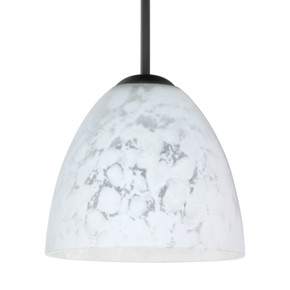 Mini Pendants Glass Down by Besa ( 74 | B-757219-BK Besa Sasha Pendant ) 
