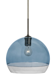 Pendants Glass Down by Besa ( 74 | J-ALLY12BL-BR Ally ) 