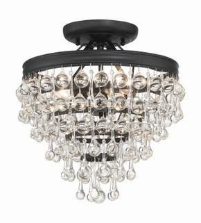 Semi-Flush Mts. Glass Down by Crystorama ( 60 | 130-MK_CEILING Calypso ) 