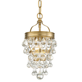 Mini Pendants Empire/Basket by Crystorama ( 60 | 131-VG Calypso ) 