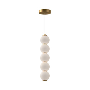 Mini Pendants Glass Down by Alora ( 452 | PD531515AGOP-UNV Bijou ) 