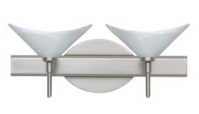 Bathroom Fixtures Two Lights by Besa ( 74 | 2SW-191352-SN Hoppi ) 