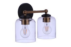 Bathroom Fixtures Two Lights by Craftmade ( 46 | 18712FBSB2 Coppa ) 