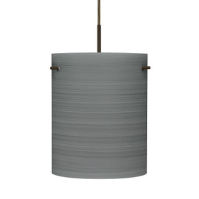 Mini Pendants Glass Down by Besa ( 74 | 1JC-4006TN-LED-BR Besa Tamburo 8 Pendant ) 