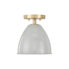 Semi-Flush Mts. Glass Down by Designers Fountain ( 43 | D287M-SF-BG Biba ) 