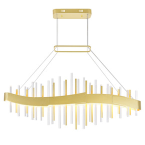 Linear/Island 4 Light + by CWI Lighting ( 401 | 1245P40-602 Millipede ) 