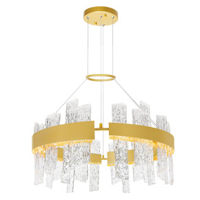 Mid. Chandeliers Ring/Halo by CWI Lighting ( 401 | 1246P32-602 Guadiana ) 