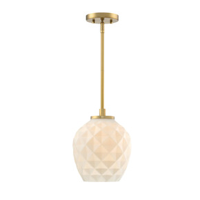 Mini Pendants Glass Down by Designers Fountain ( 43 | D289M-9P-BG Dita ) 