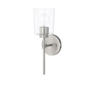 Sconces Single Glass by Capital Lighting ( 65 | 628511BN-449 Greyson ) 