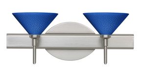 Bathroom Fixtures Two Lights by Besa ( 74 | 2SW-282484-SN Kona ) 