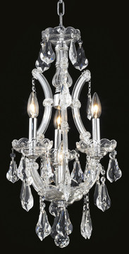 Mini Chandeliers Candle by Elegant Lighting ( 173 | 2801D12C/RC Maria Theresa ) 