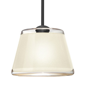 Mini Pendants Glass Down by Besa ( 74 | 1TT-PIC9WH-LED-BK Besa Pica 9 Pendant ) 