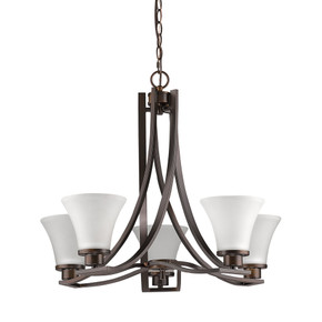 Mid. Chandeliers Glass Up by Acclaim Lighting ( 106 | IN11270ORB Mia ) 