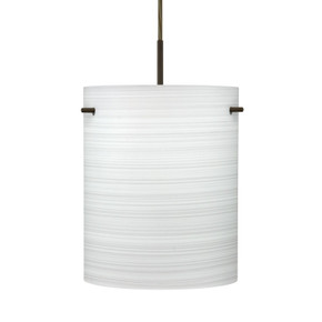 Mini Pendants Glass Down by Besa ( 74 | 1JT-4006KR-LED-BR Besa Tamburo 8 Pendant ) 