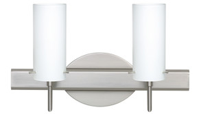 Bathroom Fixtures Two Lights by Besa ( 74 | 2SW-440307-SN Copa ) 