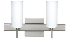 Bathroom Fixtures Two Lights by Besa ( 74 | 2SW-440307-SN-SQ Copa ) 