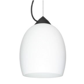 Mini Pendants Glass Down by Besa ( 74 | 1KX-169707-BK Besa Lucia Pendant ) 